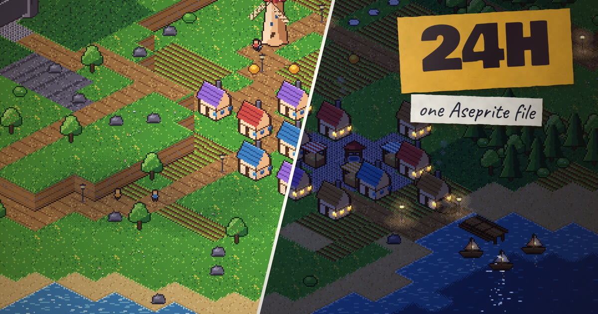 A day on the island: preview image for the build film, coming to YouTube.