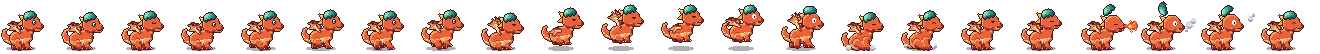 The exported sprite sheet for Baby.